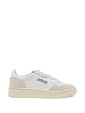 Autry Perforated-Detail — White — Size US M 3.5 - US W 5 — Front View