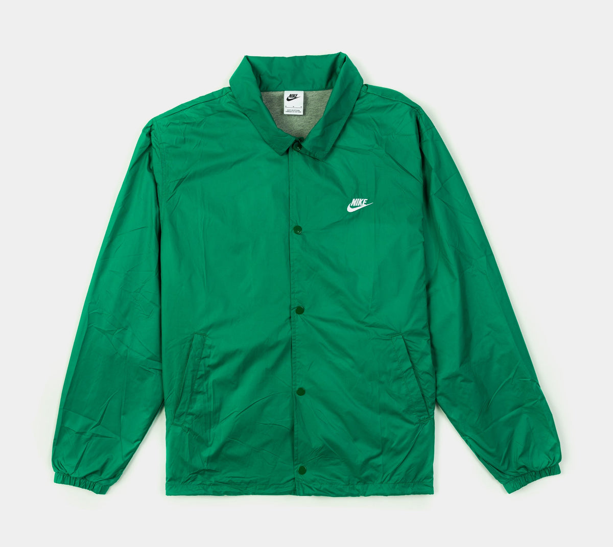 Exclusive NSW Club Coaches Mens Jacket (Green/White) — S — Front View