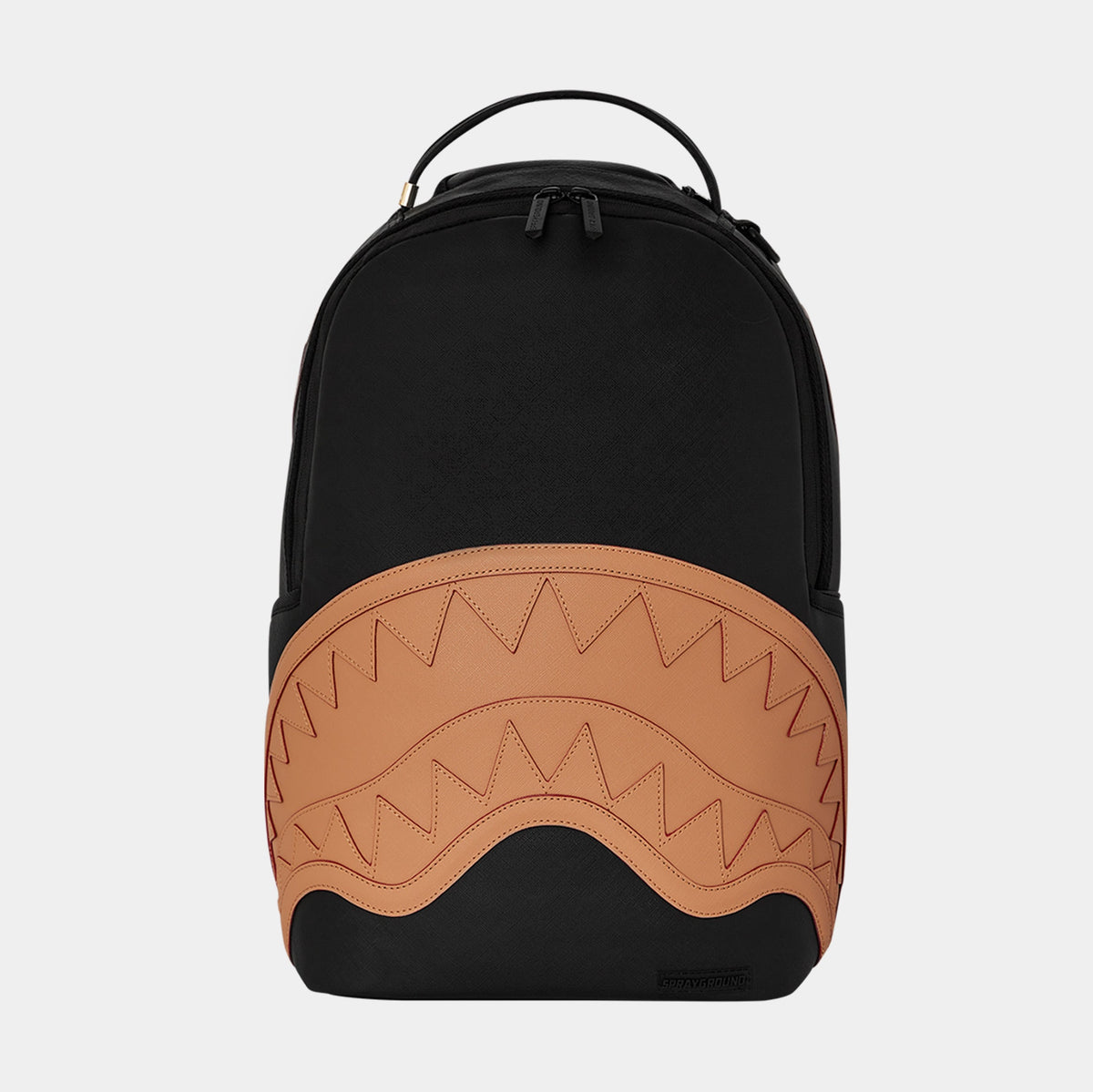 Exclusive Grand Tourer DLX Mens Backpack (Black/Beige) — OS — Front View