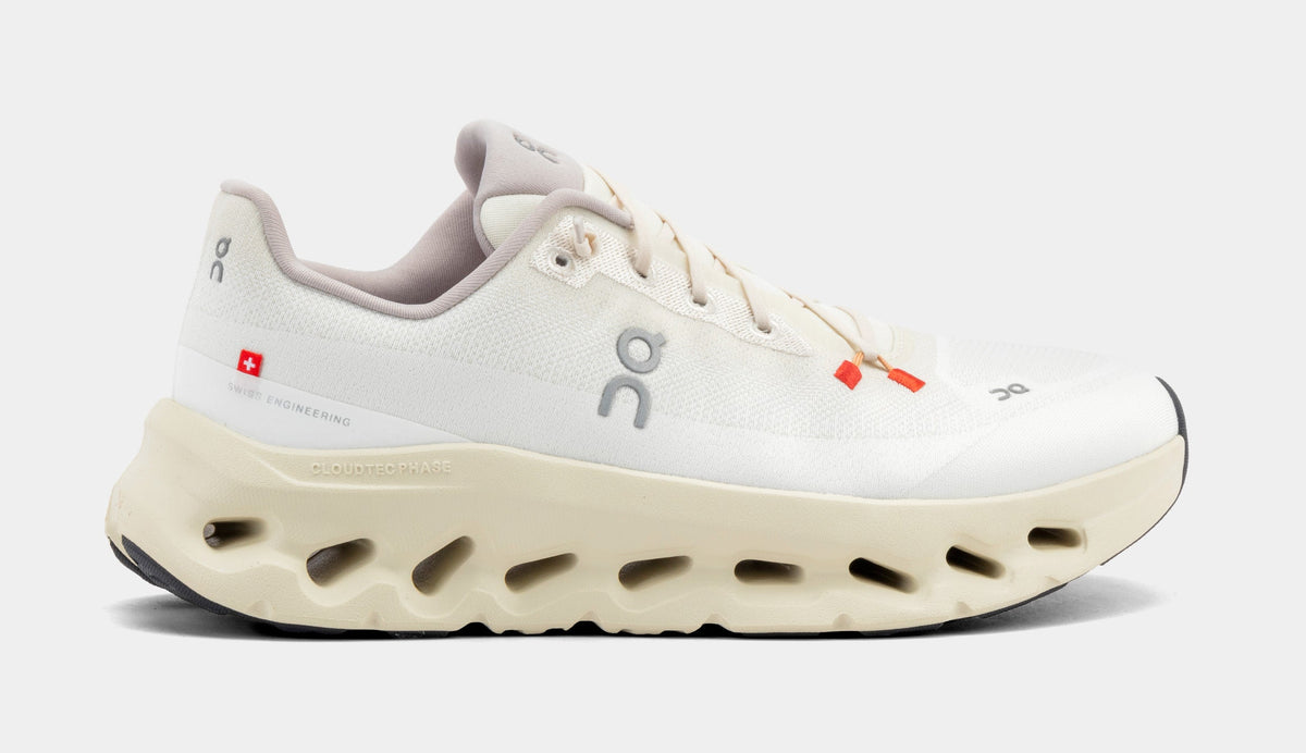 Exclusive Cloudtilt Mens Running Shoes (Sand/Cream) — 7 — Front View