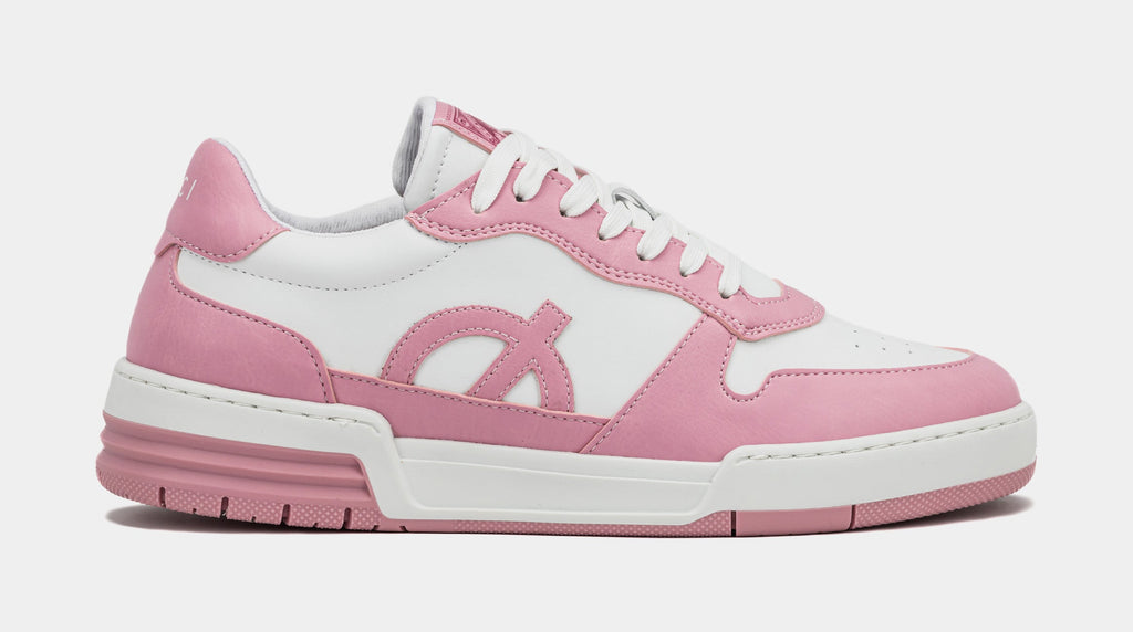 Exclusive Nicki Minaj x Atom Pink Friday Womens Lifestyle Shoes (White/Pink) — 36 — Front View