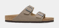 Exclusive Arizona Mens Sandals (Grey/Taupe) — 41 — Front View