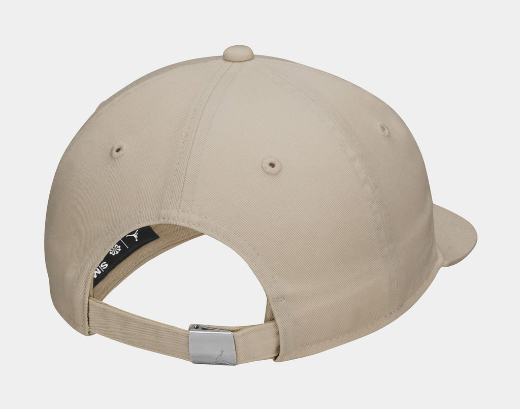 Exclusive Club Unstructured 5 Panel Mens Hat (Beige) — S/M — Side View