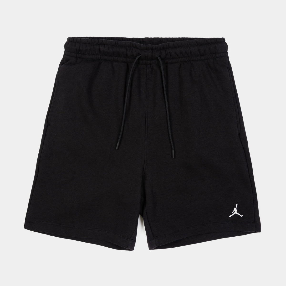 Exclusive Brooklyn Fleece Mens Shorts (Black) — S — Front View