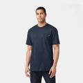 Exclusive Heavyweight Crew Mens Short Sleeve Shirt (Navy) — S — Front View