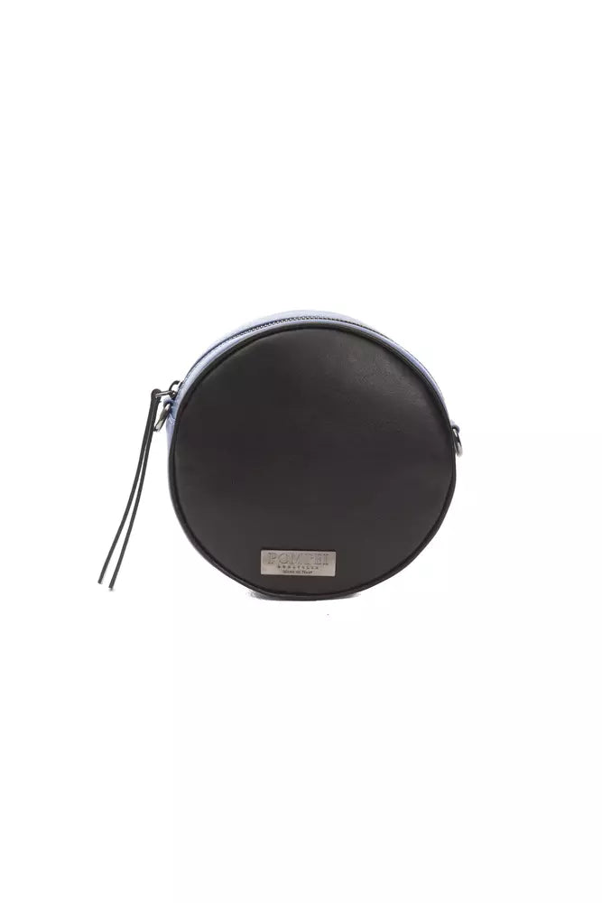 Pompei Donatella Black Leather Women Women's Crossbody