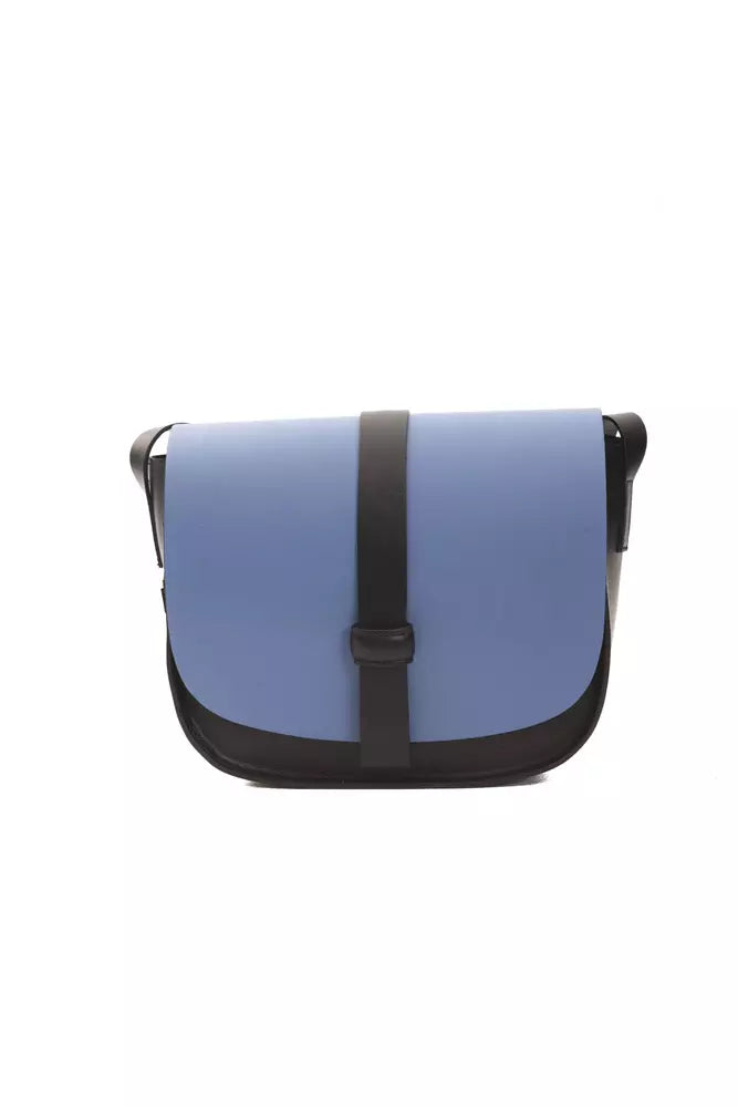 Pompei Donatella Blue Leather Women Crossbody Women's Bag