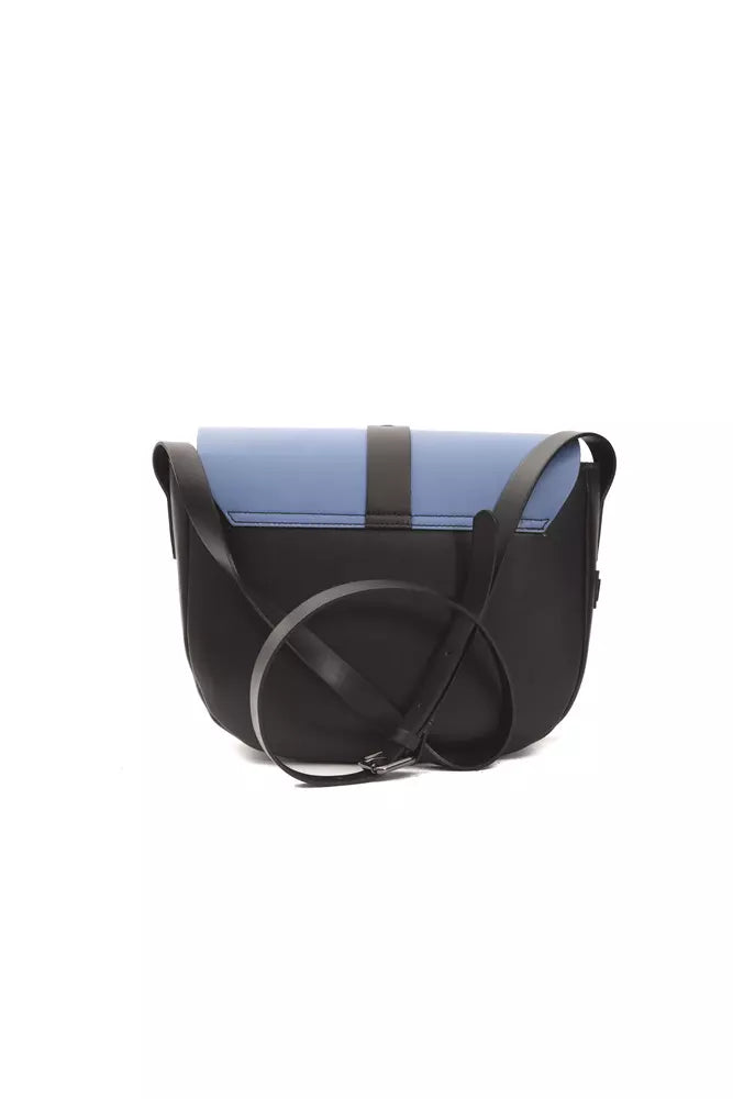 Pompei Donatella Blue Leather Women Crossbody Women's Bag