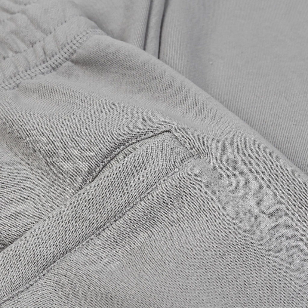 Exclusive Soft Fleece Jogger Mens Pants (Steel) — S — Back View