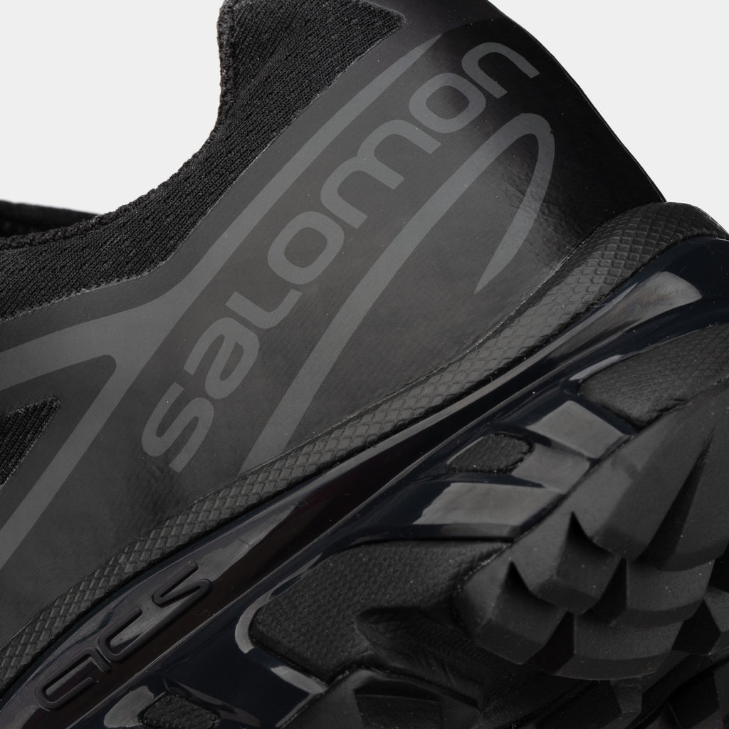Exclusive XT-6 Mens Running Shoes (Black/Phantom) — 4 — Back View