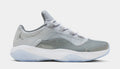 Exclusive Air Jordan 11 CMFT Low Mens Lifestyle Shoes (Cool Grey/Wolf Grey/White) — 7 — Front View
