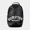 Exclusive Compton Floral Print Mens Backpack (Black) — OS — Front View
