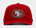 Exclusive San Francisco 49ers Classic 950AF Snapback Mens Hat (Red/White) — OS — Front View
