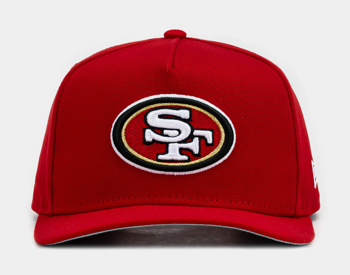 Exclusive San Francisco 49ers Classic 950AF Snapback Mens Hat (Red/White) — OS — Front View