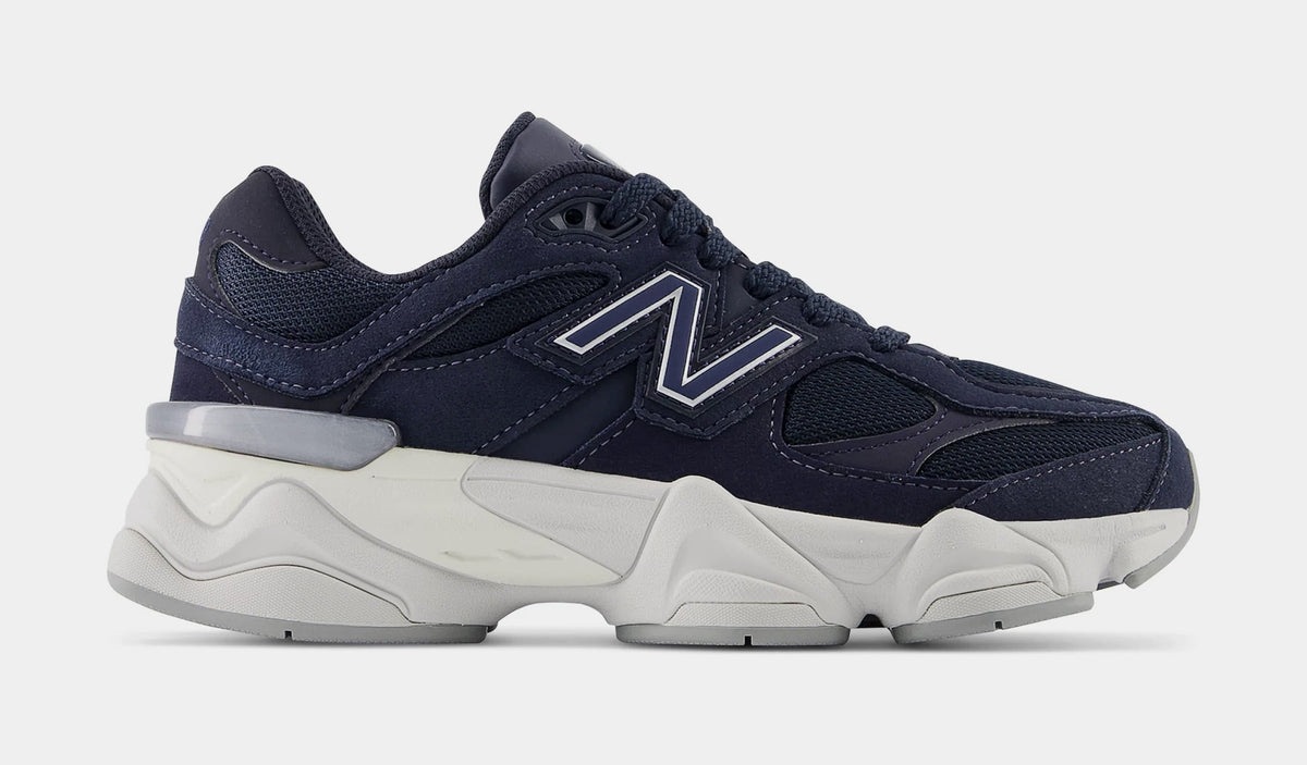 Exclusive 9060 Grade School Running Shoes (Eclipse/White) — 3Y — Front View
