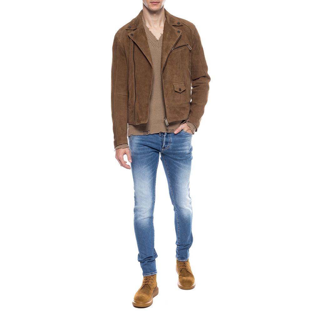 Dsquared² Blue Cotton Jeans Men's Denim
