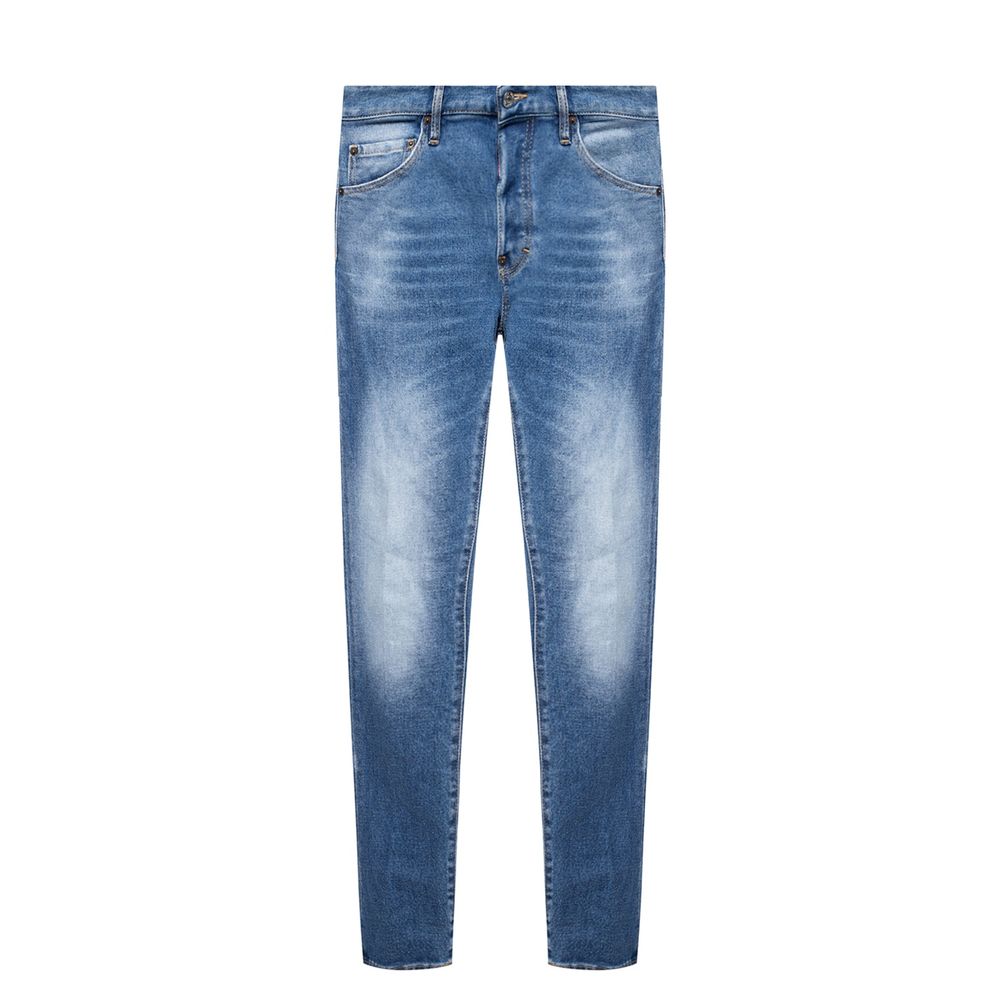 Dsquared² Blue Cotton Jeans Men's Denim