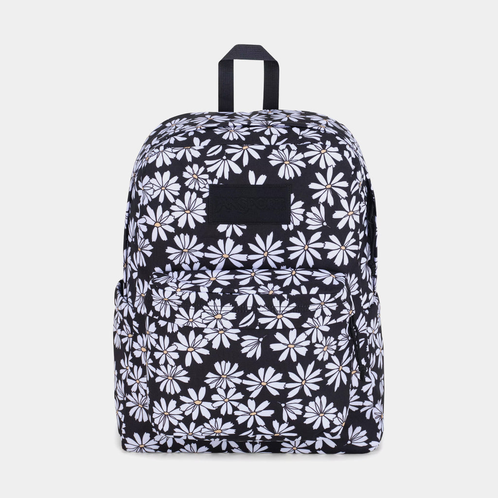 Exclusive Superbreak Plus Laptop Womens Backpack (Black/White) — OS — Front View