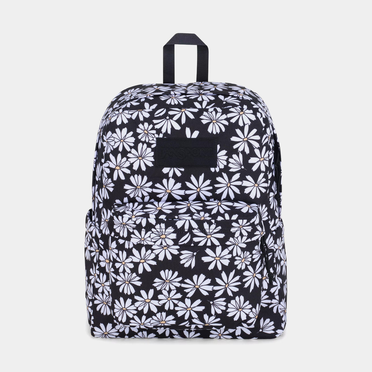 Exclusive Superbreak Plus Laptop Womens Backpack (Black/White) — OS — Front View