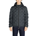 Replay Blue Polyester Full-Length Men's Jacket