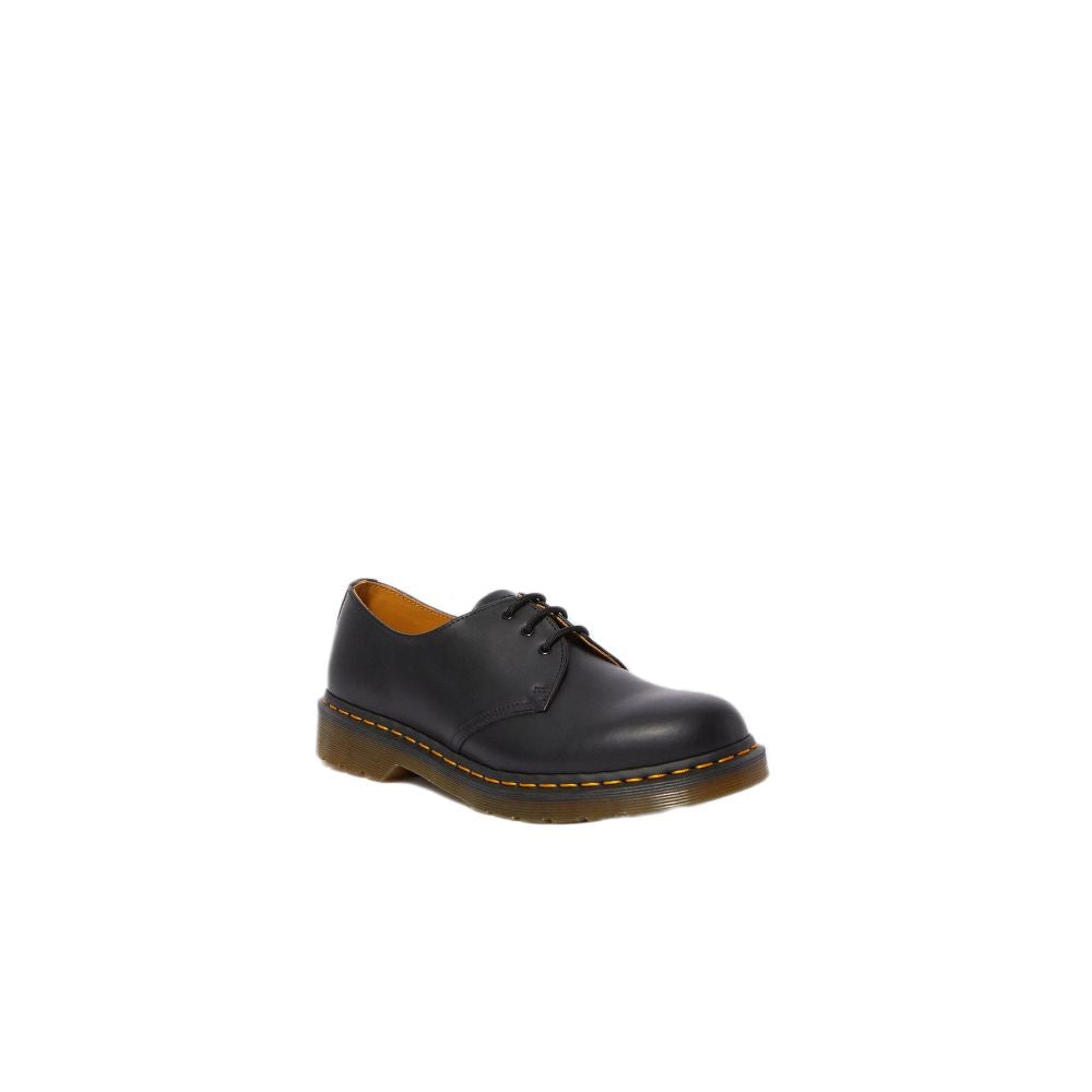 Dr. Martens Black Leather Platform Women's Pumps