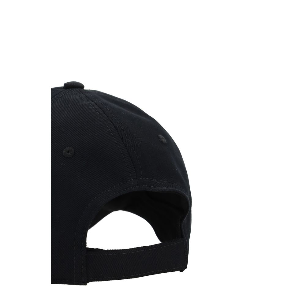 Marni Black Cotton Cap (Baseball Men's Hat)