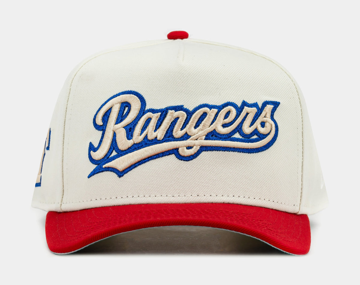Exclusive Shoe Palace Exclusive Texas Rangers 950AF Snapback Mens Hat (Red/White) — OS — Front View