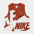 Exclusive Air Mesh Tank Womens Jersey (Beige/Orange) — XS — Front View