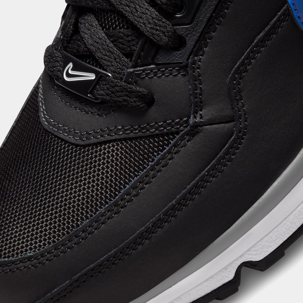 Exclusive Air Max LTD 3 Mens Running Shoes (Black/Game Royal/Iron) — 6 — Side View