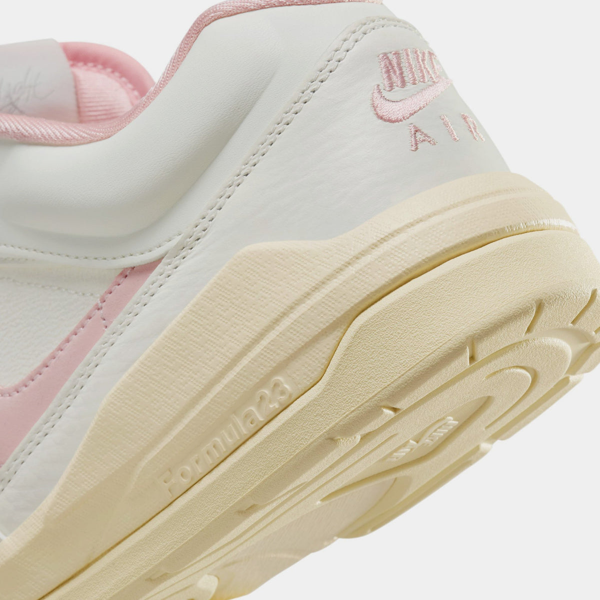 Exclusive Stadium 90 Womens Lifestyle Shoes (Sail/Muslin/Neutral Grey/Legend Pink) — 5 — Back View
