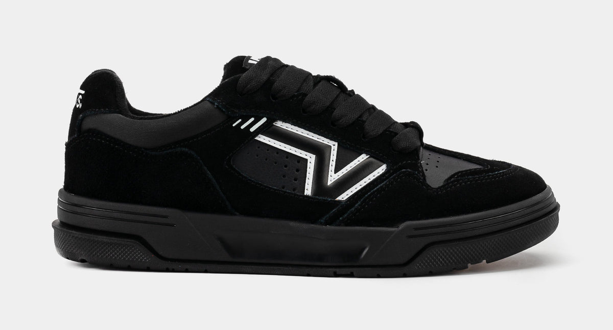Exclusive Upland Mens Lifestyle Shoes (Black) — 3 — Front View
