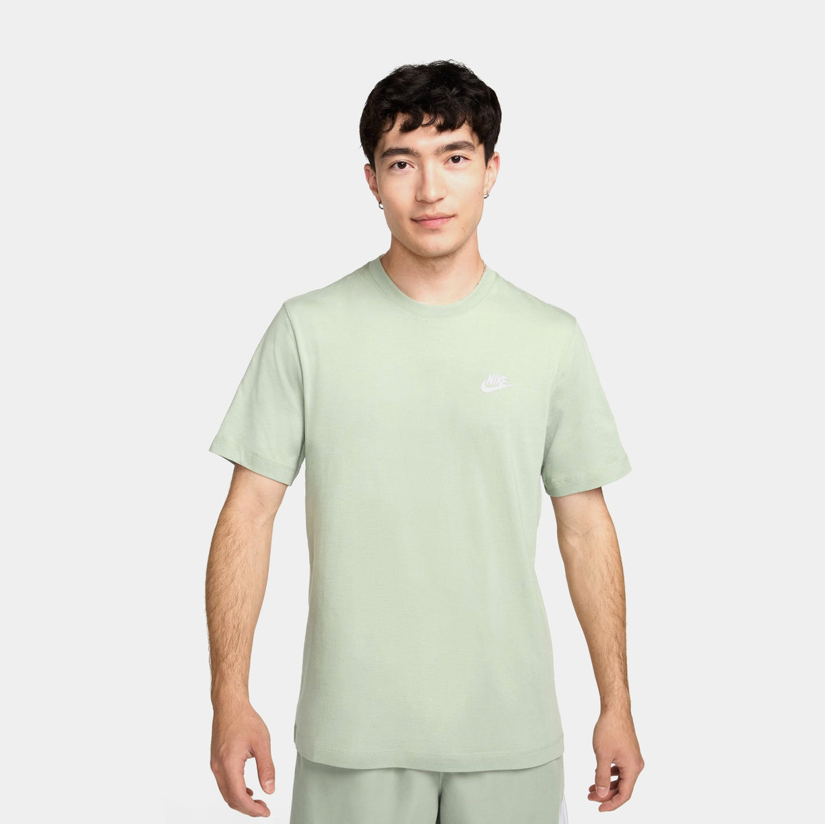 Exclusive NSW Club Mens Short Sleeve Shirt (Green) — S — Front View