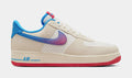 Exclusive Air Force 1 Low Nike Inc Mens Basketball Shoes (Coconut Milk/Sail/Photo Blue/University Red) Final Sale — 6 — Front View