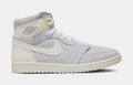 Exclusive Air Jordan 1 Retro High OG Craft Ivory Mens Lifestyle Shoes (Sea Glass/Pale Ivory) — 5 — Front View