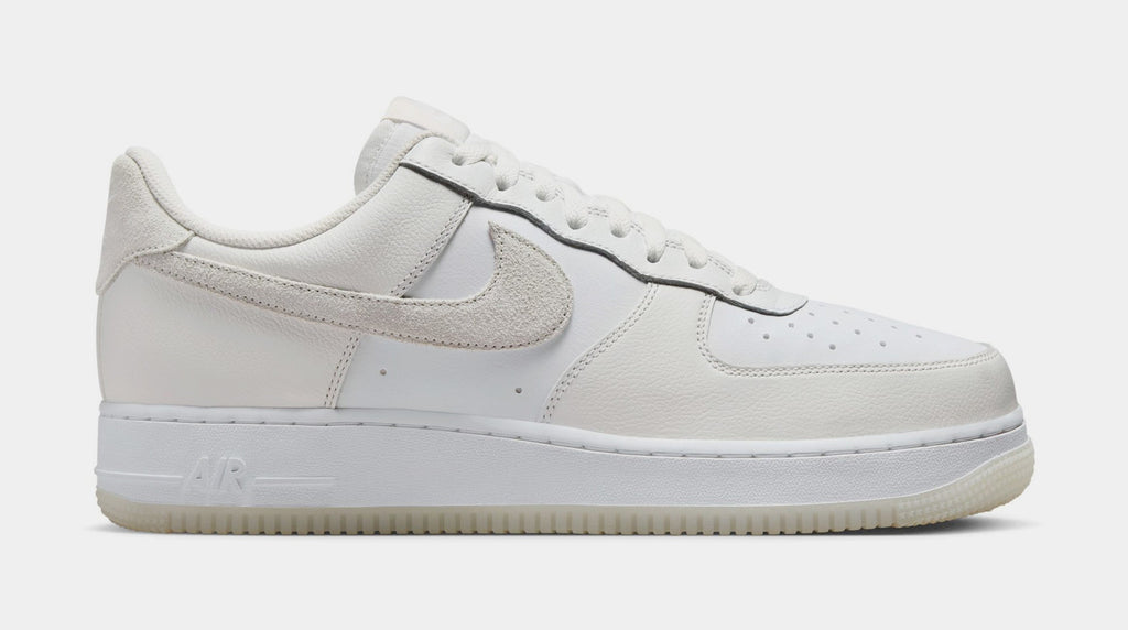 Exclusive Air Force 1 '07 LV8 Mens Lifestyle Shoes (White/Summit White/Phantom) — 6 — Front View