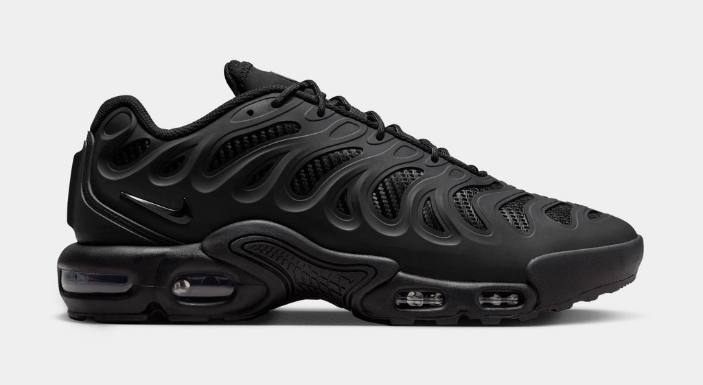 Exclusive Air Max Plus Drift Mens Running Shoes (Black) — 6 — Front View