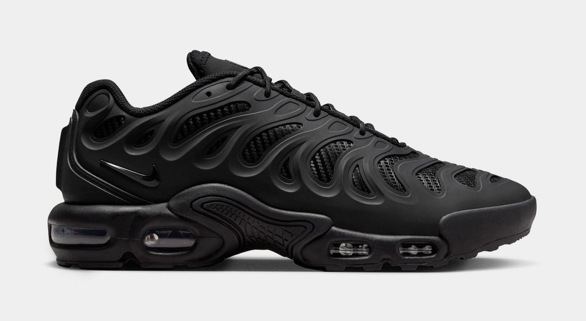 Exclusive Air Max Plus Drift Mens Running Shoes (Black) — 6 — Front View