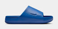 Exclusive Calm Slide Mens Sandals (Royal Blue) — 8 — Front View