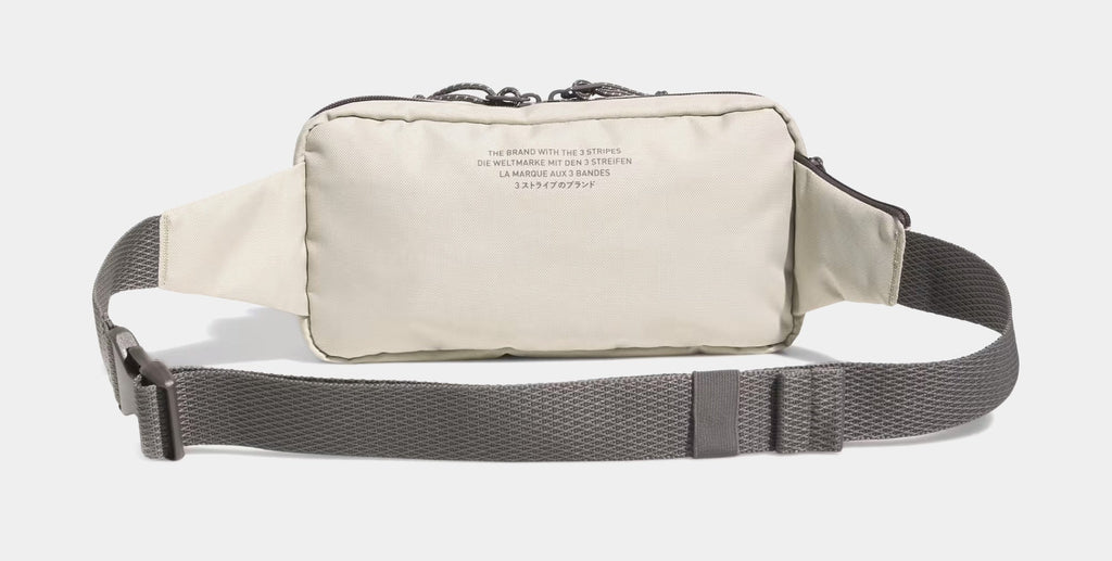 Exclusive Originals Rectangle Crossbody Mens Bag (Beige) — OS — Side View