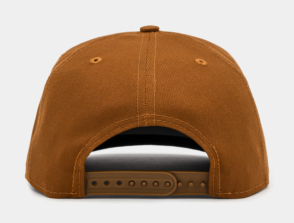 Exclusive Shoe Palace Exclusive Los Angeles Dodgers Upside 950AF Snapback Mens Hat (Brown) — OS — Side View