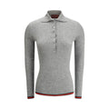 Gucci Gray Cashmere Women's Top