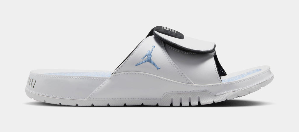 Exclusive Hydro Retro Mens Sandals (White/Blue) — 7 — Front View