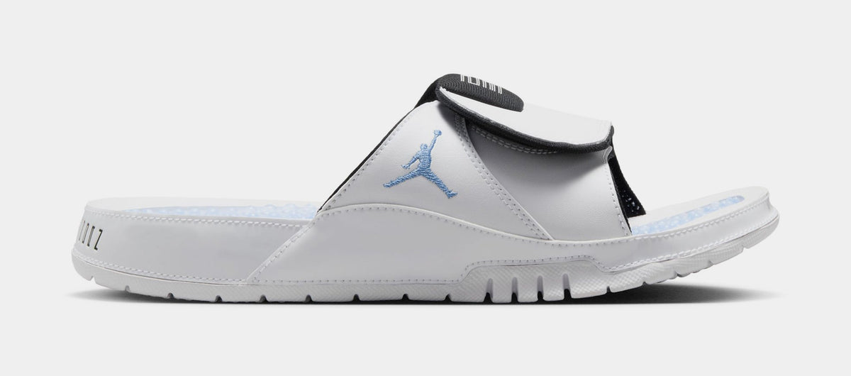 Exclusive Hydro Retro Mens Sandals (White/Blue) — 7 — Front View