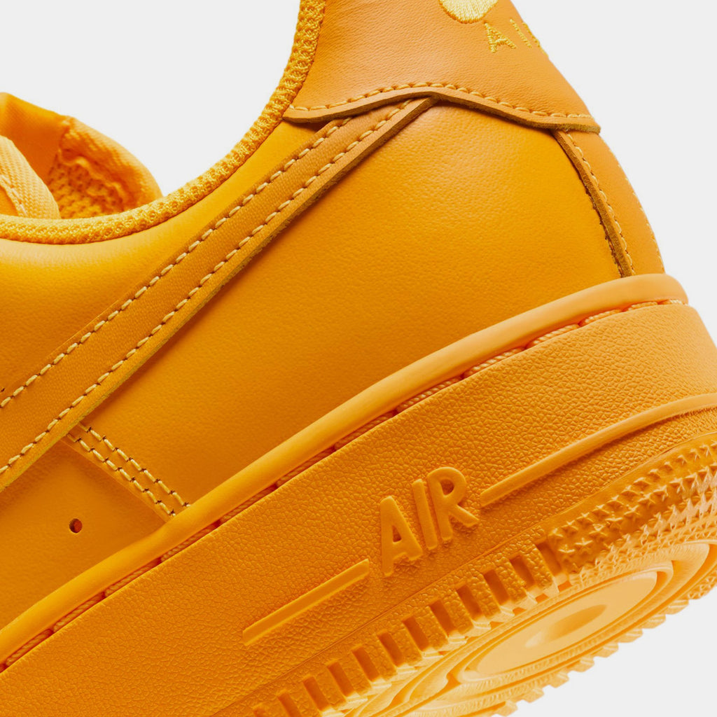 Exclusive Air Force 1 '07 Laser Orange Womens Lifestyle Shoes (Laser Orange) — 5 — Back View