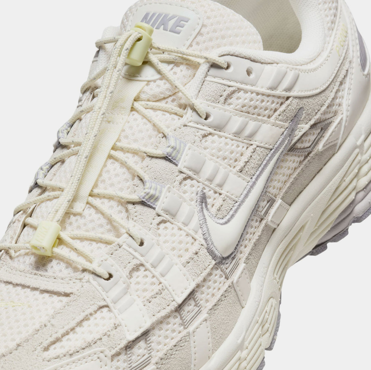 Exclusive P-6000 Premium Light Bone Womens Running Shoes (Light Bone/Platinum Violet/Cement Grey) Final Sale — 5 — Side View