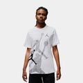 Exclusive HBR Jordan Graphic Mens Short Sleeve Shirt (Black/White) — S — Front View