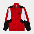 Exclusive Chicago Bulls Sprinter Light Weight Mens Jacket (Red/Black) — S — Front View