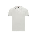 ZEGNA White Elastane Polo Men's Shirt