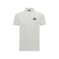 Dolce & Gabbana White Cotton Polo Men's Shirt