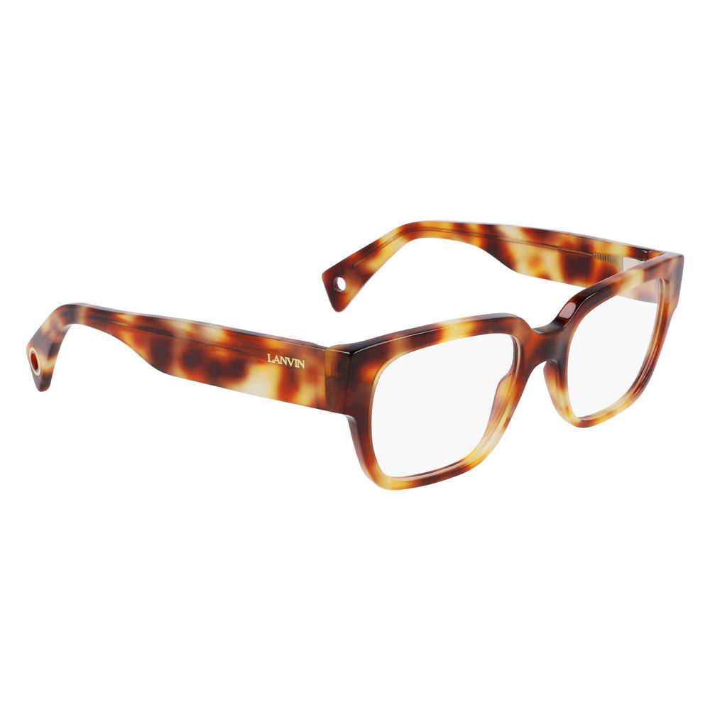 Lanvin Brown Acetate Glasses Women's (Frames)